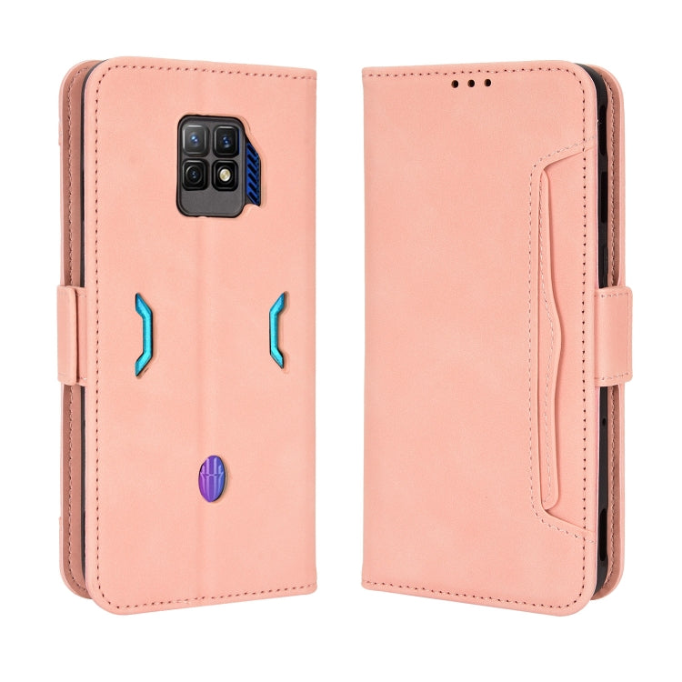 Skin Feel Calf Texture Card Slots Leather Phone Case, For ZTE Nubia Red Magic 7S Pro, For ZTE Nubia Z40S Pro, For ZTE Axon 40 Pro
