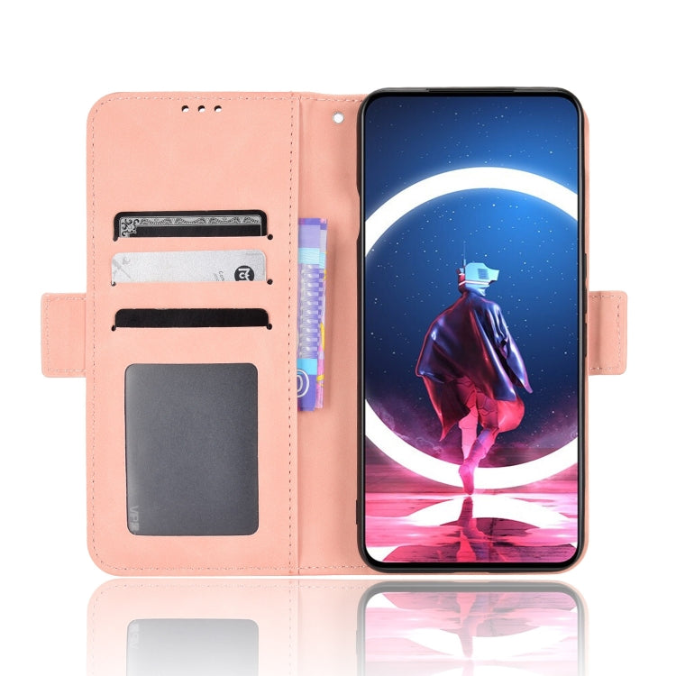 Skin Feel Calf Texture Card Slots Leather Phone Case, For ZTE Nubia Red Magic 7S Pro, For ZTE Nubia Z40S Pro, For ZTE Axon 40 Pro