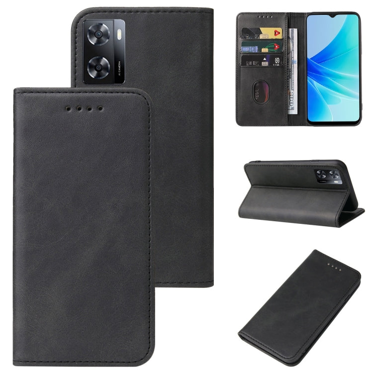 Magnetic Closure Leather Phone Case, For Realme X50 Pro 5G, For OPPO A57 4G, For OPPO A74 4G, For OPPO A92, For OPPO A94 5G, For OPPO A96 4G / A36 4G / A76 4G / K10 4G, For OPPO F15, For OPPO Find X3 Lite