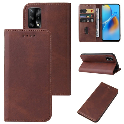 Magnetic Closure Leather Phone Case, For Realme X50 Pro 5G, For OPPO A57 4G, For OPPO A74 4G, For OPPO A92, For OPPO A94 5G, For OPPO A96 4G / A36 4G / A76 4G / K10 4G, For OPPO F15, For OPPO Find X3 Lite