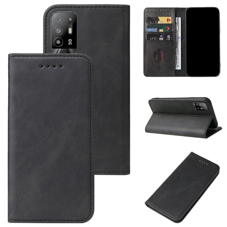 Magnetic Closure Leather Phone Case, For Realme X50 Pro 5G, For OPPO A57 4G, For OPPO A74 4G, For OPPO A92, For OPPO A94 5G, For OPPO A96 4G / A36 4G / A76 4G / K10 4G, For OPPO F15, For OPPO Find X3 Lite