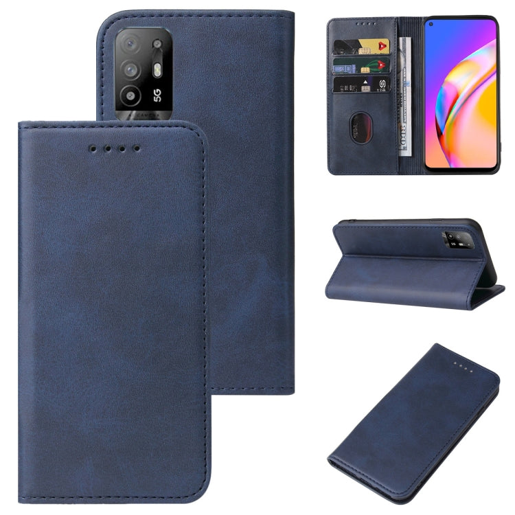 Magnetic Closure Leather Phone Case, For Realme X50 Pro 5G, For OPPO A57 4G, For OPPO A74 4G, For OPPO A92, For OPPO A94 5G, For OPPO A96 4G / A36 4G / A76 4G / K10 4G, For OPPO F15, For OPPO Find X3 Lite