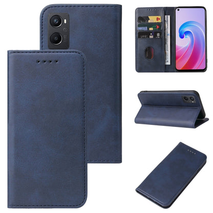 Magnetic Closure Leather Phone Case, For Realme X50 Pro 5G, For OPPO A57 4G, For OPPO A74 4G, For OPPO A92, For OPPO A94 5G, For OPPO A96 4G / A36 4G / A76 4G / K10 4G, For OPPO F15, For OPPO Find X3 Lite