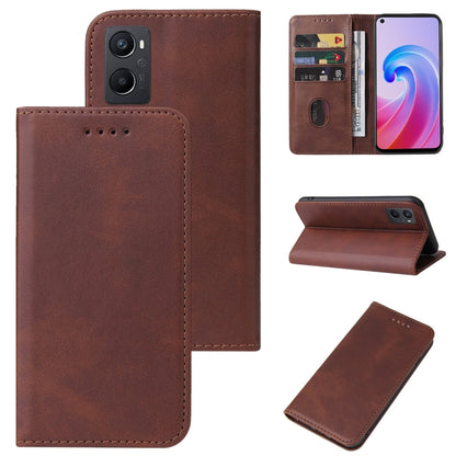 Magnetic Closure Leather Phone Case, For Realme X50 Pro 5G, For OPPO A57 4G, For OPPO A74 4G, For OPPO A92, For OPPO A94 5G, For OPPO A96 4G / A36 4G / A76 4G / K10 4G, For OPPO F15, For OPPO Find X3 Lite
