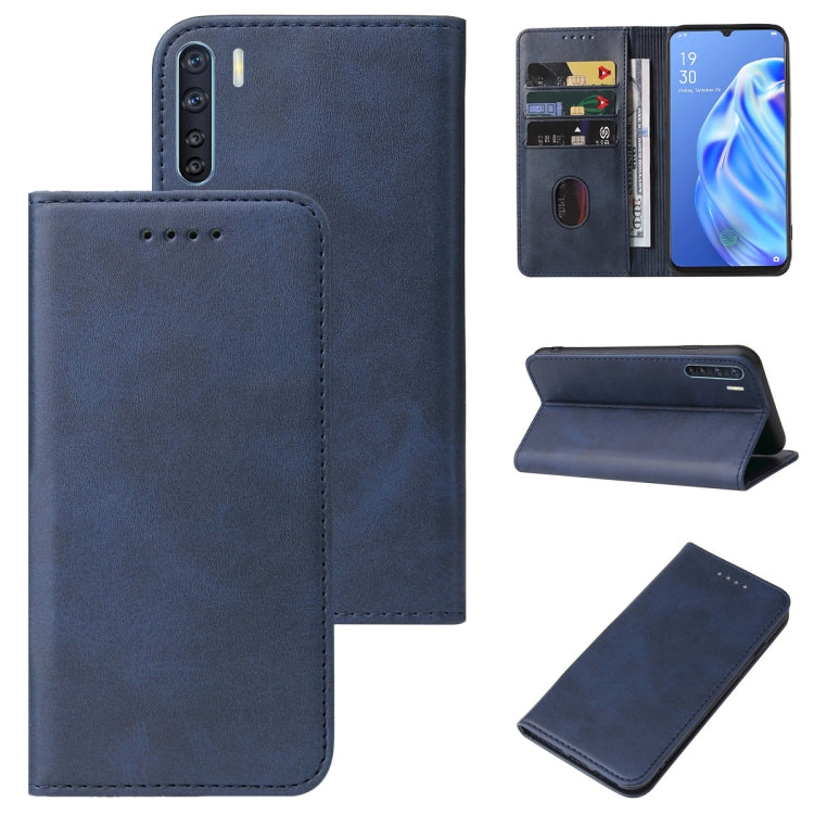 Magnetic Closure Leather Phone Case, For Realme X50 Pro 5G, For OPPO A57 4G, For OPPO A74 4G, For OPPO A92, For OPPO A94 5G, For OPPO A96 4G / A36 4G / A76 4G / K10 4G, For OPPO F15, For OPPO Find X3 Lite