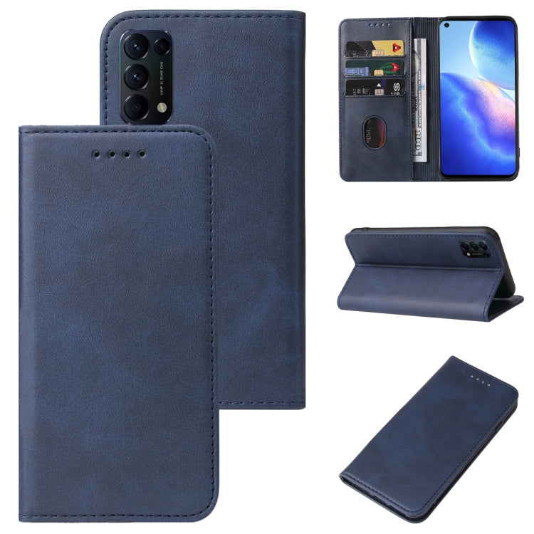 Magnetic Closure Leather Phone Case, For Realme X50 Pro 5G, For OPPO A57 4G, For OPPO A74 4G, For OPPO A92, For OPPO A94 5G, For OPPO A96 4G / A36 4G / A76 4G / K10 4G, For OPPO F15, For OPPO Find X3 Lite