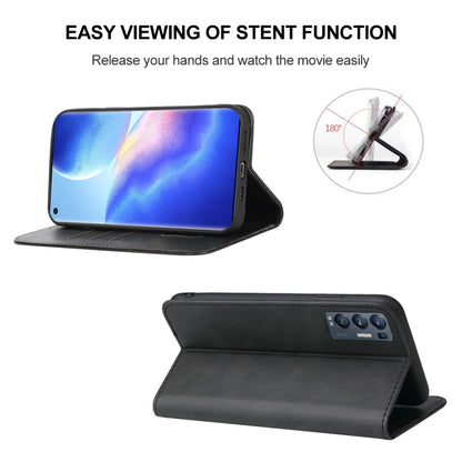 Magnetic Closure Leather Phone Case, For OPPO Find X3 Neo, For OPPO Find X5 Pro, For OPPO K5, For OPPO K9, For OPPO Reno3 5G, For OPPO Reno3 Youth, For OPPO Reno4 F, For OPPO Reno4 SE
