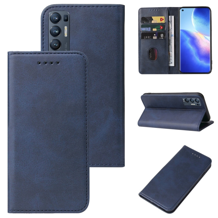 Magnetic Closure Leather Phone Case, For OPPO Find X3 Neo, For OPPO Find X5 Pro, For OPPO K5, For OPPO K9, For OPPO Reno3 5G, For OPPO Reno3 Youth, For OPPO Reno4 F, For OPPO Reno4 SE