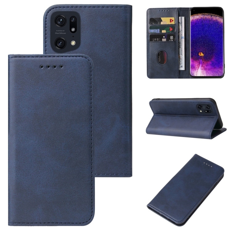 Magnetic Closure Leather Phone Case, For OPPO Find X3 Neo, For OPPO Find X5 Pro, For OPPO K5, For OPPO K9, For OPPO Reno3 5G, For OPPO Reno3 Youth, For OPPO Reno4 F, For OPPO Reno4 SE