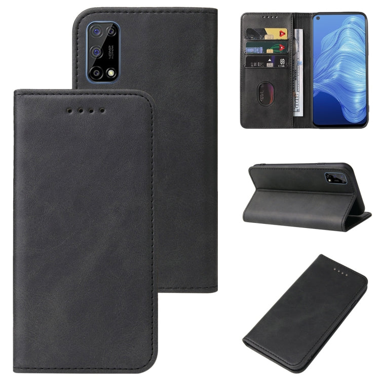 Magnetic Closure Leather Phone Case, For Realme 6, For Realme 7 5G, For Realme 7 4G / RMX2155, For Realme C31, For Realme GT Neo Flash, For Realme GT Neo3, For Realme Narzo 50i, For Realme Q2 Pro
