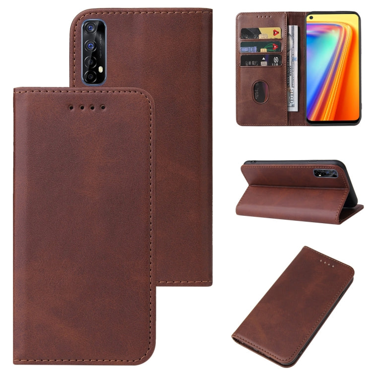 Magnetic Closure Leather Phone Case, For Realme 6, For Realme 7 5G, For Realme 7 4G / RMX2155, For Realme C31, For Realme GT Neo Flash, For Realme GT Neo3, For Realme Narzo 50i, For Realme Q2 Pro
