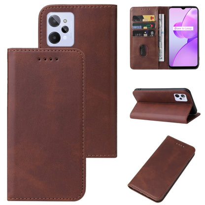 Magnetic Closure Leather Phone Case, For Realme 6, For Realme 7 5G, For Realme 7 4G / RMX2155, For Realme C31, For Realme GT Neo Flash, For Realme GT Neo3, For Realme Narzo 50i, For Realme Q2 Pro