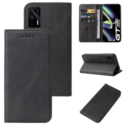 Magnetic Closure Leather Phone Case, For Realme 6, For Realme 7 5G, For Realme 7 4G / RMX2155, For Realme C31, For Realme GT Neo Flash, For Realme GT Neo3, For Realme Narzo 50i, For Realme Q2 Pro