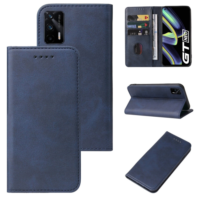 Magnetic Closure Leather Phone Case, For Realme 6, For Realme 7 5G, For Realme 7 4G / RMX2155, For Realme C31, For Realme GT Neo Flash, For Realme GT Neo3, For Realme Narzo 50i, For Realme Q2 Pro