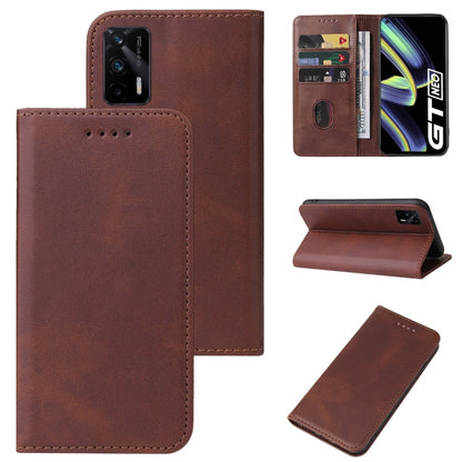Magnetic Closure Leather Phone Case, For Realme 6, For Realme 7 5G, For Realme 7 4G / RMX2155, For Realme C31, For Realme GT Neo Flash, For Realme GT Neo3, For Realme Narzo 50i, For Realme Q2 Pro