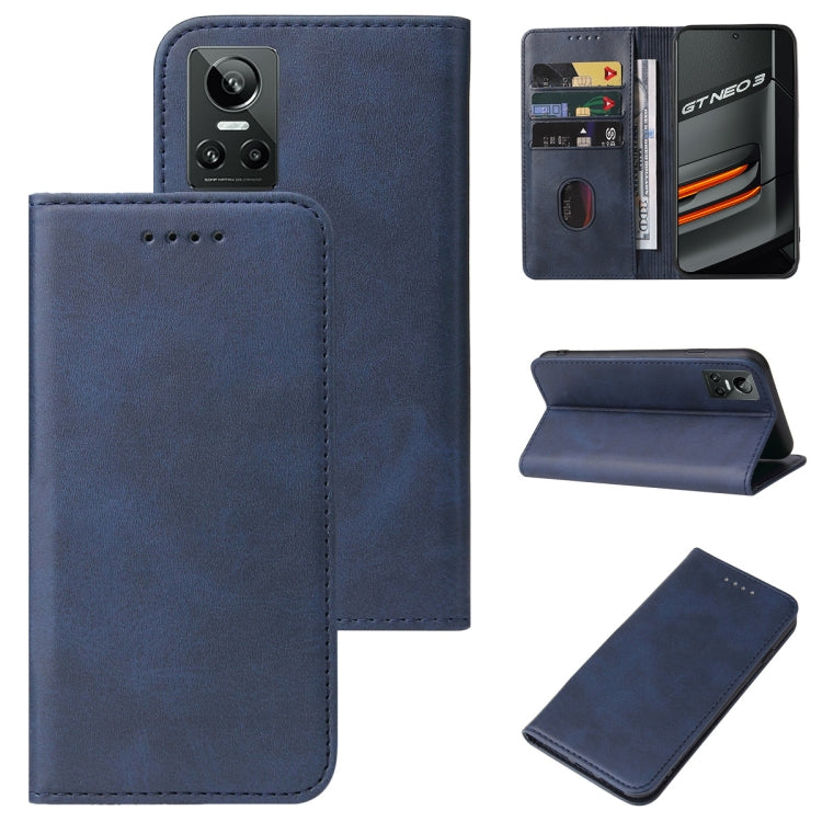Magnetic Closure Leather Phone Case, For Realme 6, For Realme 7 5G, For Realme 7 4G / RMX2155, For Realme C31, For Realme GT Neo Flash, For Realme GT Neo3, For Realme Narzo 50i, For Realme Q2 Pro