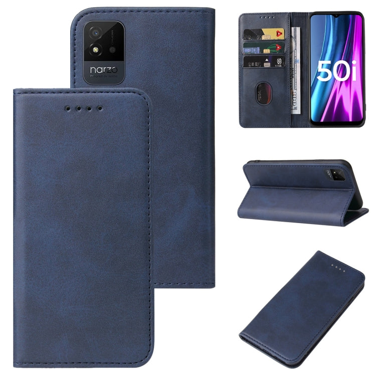 Magnetic Closure Leather Phone Case, For Realme 6, For Realme 7 5G, For Realme 7 4G / RMX2155, For Realme C31, For Realme GT Neo Flash, For Realme GT Neo3, For Realme Narzo 50i, For Realme Q2 Pro