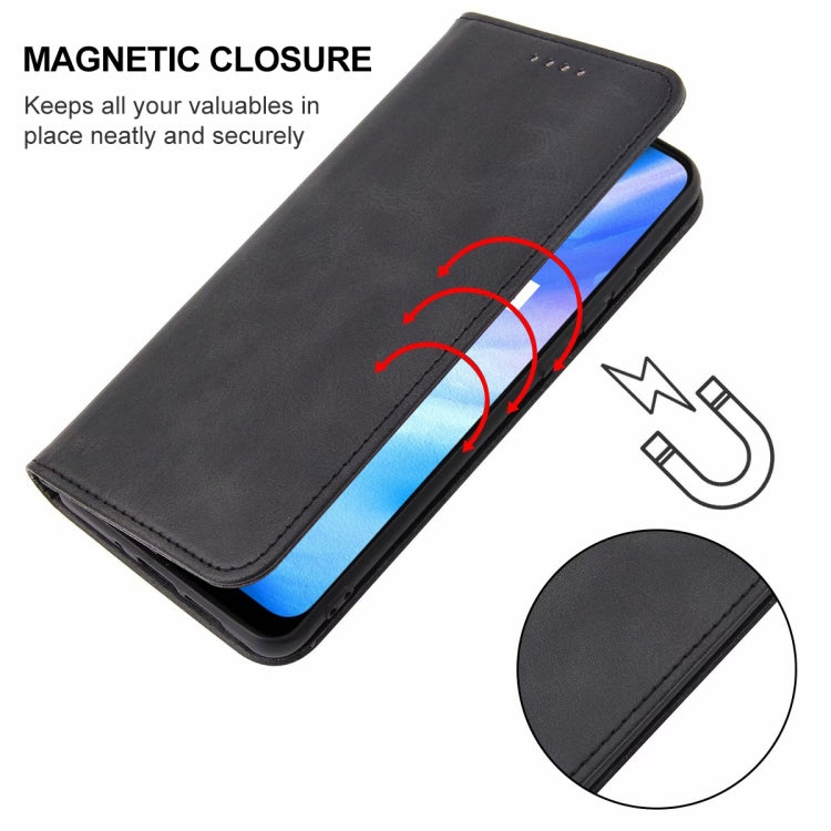 Magnetic Closure Leather Phone Case, For Realme Q2i, For Realme V5 5G, For Realme V15, For Realme V23, For Realme X2, For OPPO A16s, For Realme X7 Pro Ultra, For OPPO A55