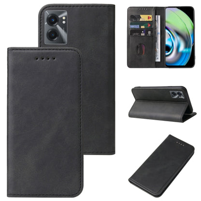 Magnetic Closure Leather Phone Case, For Realme Q2i, For Realme V5 5G, For Realme V15, For Realme V23, For Realme X2, For OPPO A16s, For Realme X7 Pro Ultra, For OPPO A55