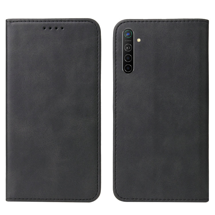 Magnetic Closure Leather Phone Case, For Realme X50 Pro 5G, For OPPO A57 4G, For OPPO A74 4G, For OPPO A92, For OPPO A94 5G, For OPPO A96 4G / A36 4G / A76 4G / K10 4G, For OPPO F15, For OPPO Find X3 Lite