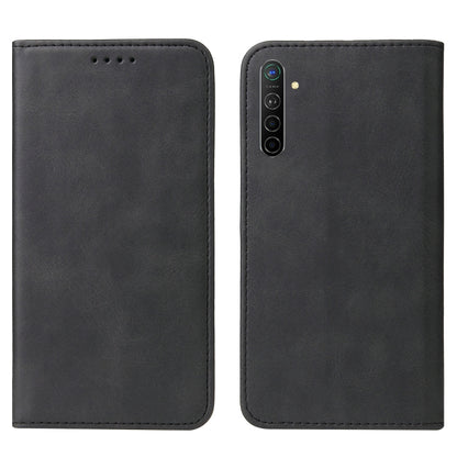 Magnetic Closure Leather Phone Case, For Realme X50 Pro 5G, For OPPO A57 4G, For OPPO A74 4G, For OPPO A92, For OPPO A94 5G, For OPPO A96 4G / A36 4G / A76 4G / K10 4G, For OPPO F15, For OPPO Find X3 Lite