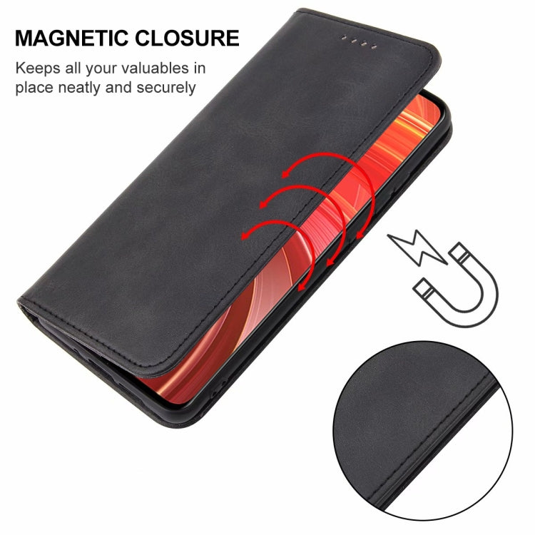 Magnetic Closure Leather Phone Case, For Realme X50 Pro 5G, For OPPO A57 4G, For OPPO A74 4G, For OPPO A92, For OPPO A94 5G, For OPPO A96 4G / A36 4G / A76 4G / K10 4G, For OPPO F15, For OPPO Find X3 Lite