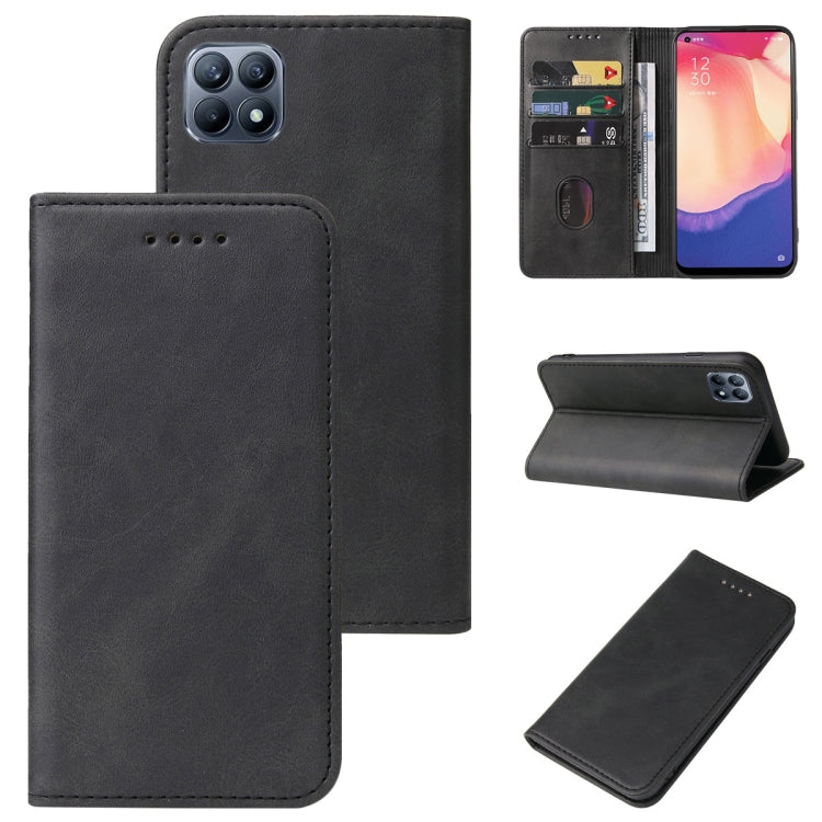 Magnetic Closure Leather Phone Case, For OPPO Find X3 Neo, For OPPO Find X5 Pro, For OPPO K5, For OPPO K9, For OPPO Reno3 5G, For OPPO Reno3 Youth, For OPPO Reno4 F, For OPPO Reno4 SE