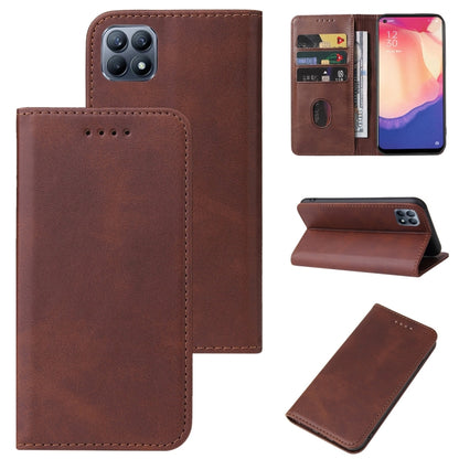 Magnetic Closure Leather Phone Case, For OPPO Find X3 Neo, For OPPO Find X5 Pro, For OPPO K5, For OPPO K9, For OPPO Reno3 5G, For OPPO Reno3 Youth, For OPPO Reno4 F, For OPPO Reno4 SE