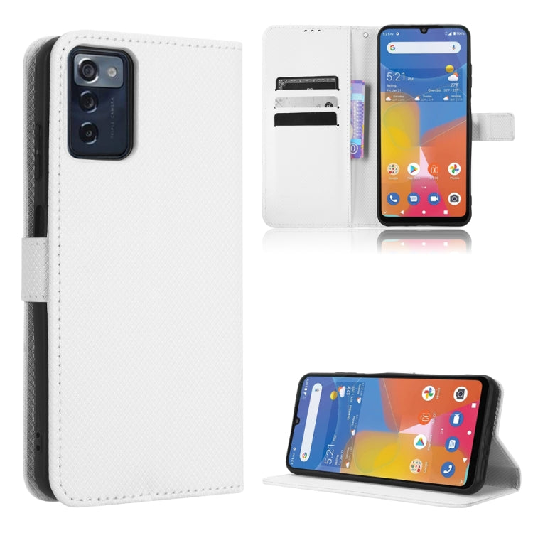 Diamond Texture Leather Phone Case, For Consumer Cellular ZMax 5G, For Motorola Moto E32s / G22, For Motorola Moto G32, For Motorola Moto S30 Pro 5G