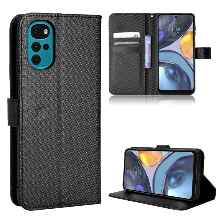 Diamond Texture Leather Phone Case, For Consumer Cellular ZMax 5G, For Motorola Moto E32s / G22, For Motorola Moto G32, For Motorola Moto S30 Pro 5G