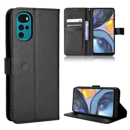 Diamond Texture Leather Phone Case, For Consumer Cellular ZMax 5G, For Motorola Moto E32s / G22, For Motorola Moto G32, For Motorola Moto S30 Pro 5G