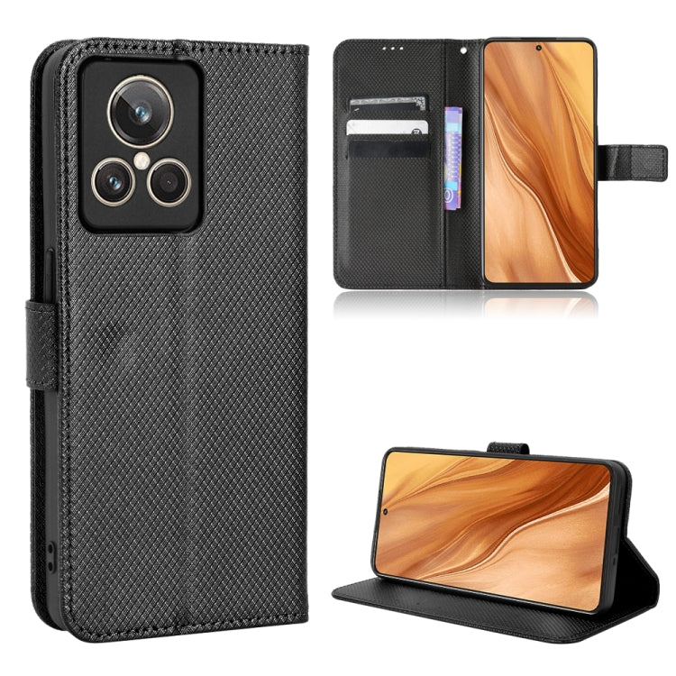 Diamond Texture Leather Phone Case, For Realme GT2 Explorer Master, For TCL 30 XL, For vivo Y02s, For vivo Y77 5G