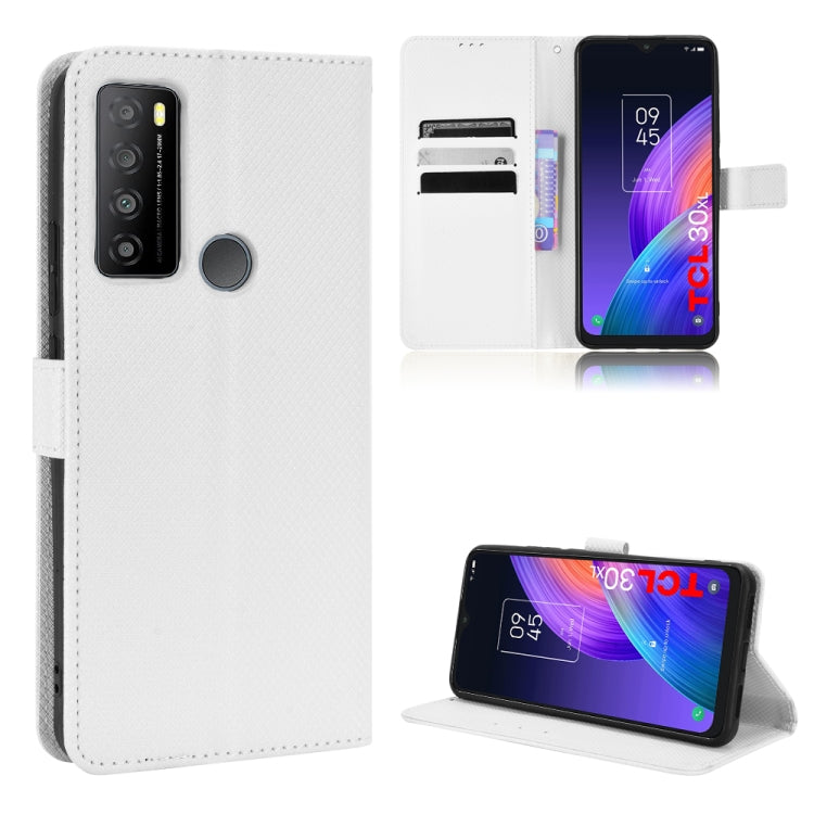 Diamond Texture Leather Phone Case, For Realme GT2 Explorer Master, For TCL 30 XL, For vivo Y02s, For vivo Y77 5G