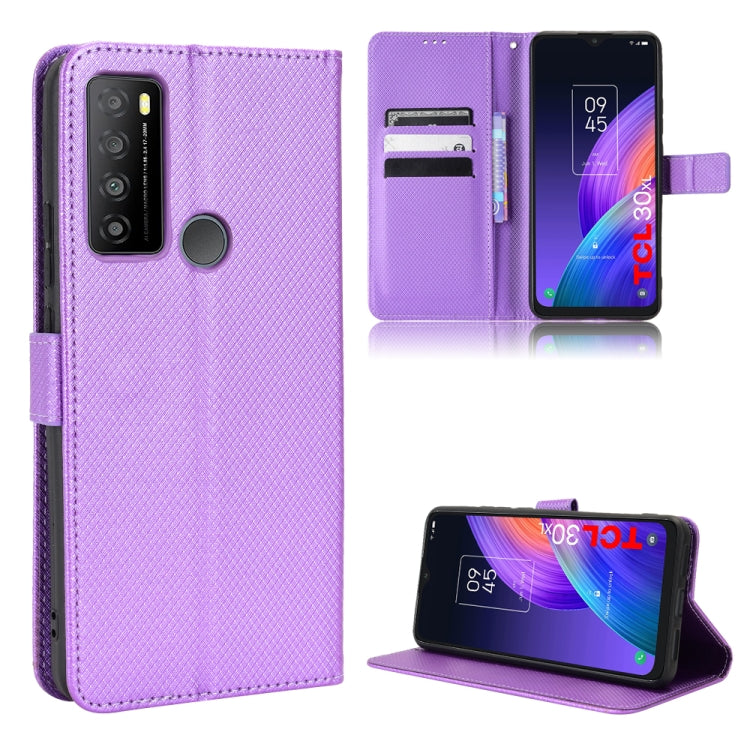 Diamond Texture Leather Phone Case, For Realme GT2 Explorer Master, For TCL 30 XL, For vivo Y02s, For vivo Y77 5G