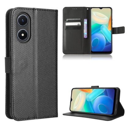 Diamond Texture Leather Phone Case, For Realme GT2 Explorer Master, For TCL 30 XL, For vivo Y02s, For vivo Y77 5G