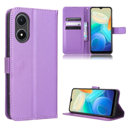 Diamond Texture Leather Phone Case, For Realme GT2 Explorer Master, For TCL 30 XL, For vivo Y02s, For vivo Y77 5G