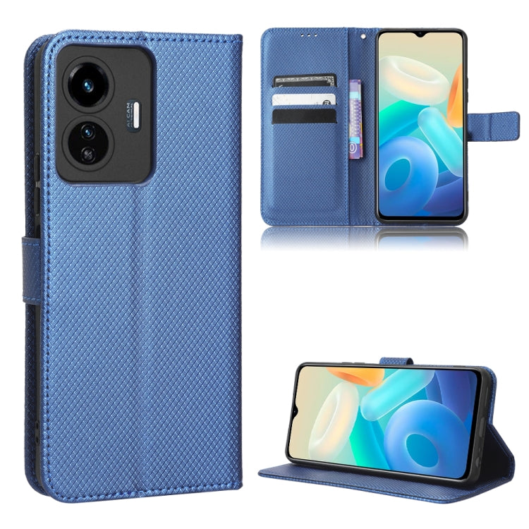 Diamond Texture Leather Phone Case, For Realme GT2 Explorer Master, For TCL 30 XL, For vivo Y02s, For vivo Y77 5G