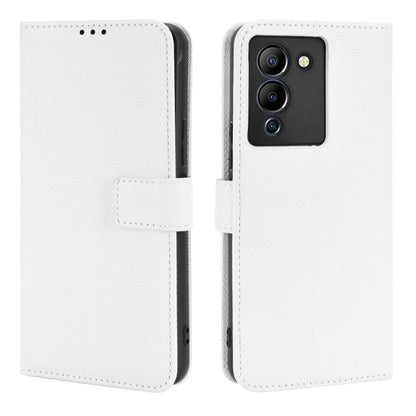 Diamond Texture Leather Phone Case, For Infinix Note 12 G96, For Infinix Note 12i, For Tecno Camon 19 Pro, For Tecno Camon 19