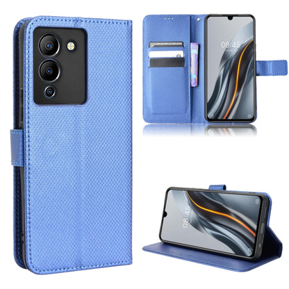 Diamond Texture Leather Phone Case, For Infinix Note 12 G96, For Infinix Note 12i, For Tecno Camon 19 Pro, For Tecno Camon 19
