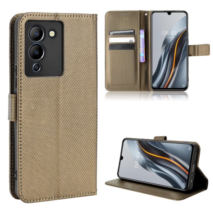 Diamond Texture Leather Phone Case, For Infinix Note 12 G96, For Infinix Note 12i, For Tecno Camon 19 Pro, For Tecno Camon 19