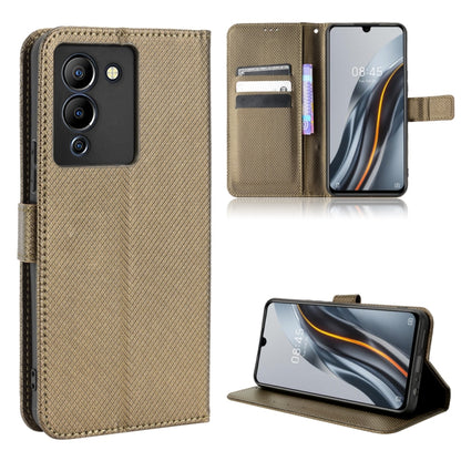 Diamond Texture Leather Phone Case, For Infinix Note 12 G96, For Infinix Note 12i, For Tecno Camon 19 Pro, For Tecno Camon 19