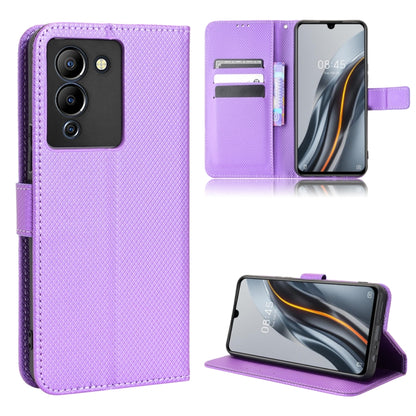 Diamond Texture Leather Phone Case, For Infinix Note 12 G96, For Infinix Note 12i, For Tecno Camon 19 Pro, For Tecno Camon 19