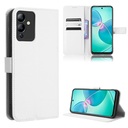 Diamond Texture Leather Phone Case, For Infinix Note 12 G96, For Infinix Note 12i, For Tecno Camon 19 Pro, For Tecno Camon 19