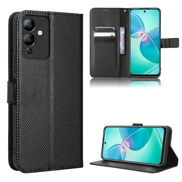 Diamond Texture Leather Phone Case, For Infinix Note 12 G96, For Infinix Note 12i, For Tecno Camon 19 Pro, For Tecno Camon 19