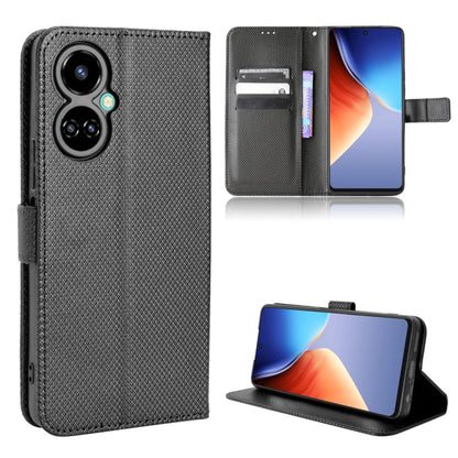 Diamond Texture Leather Phone Case, For Infinix Note 12 G96, For Infinix Note 12i, For Tecno Camon 19 Pro, For Tecno Camon 19