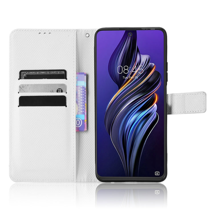 Diamond Texture Leather Phone Case, For Tecno Pova 3, For ASUS ROG Phone 6 / 6 Pro, For ASUS Zenfone 9, For Huawei nova Y90