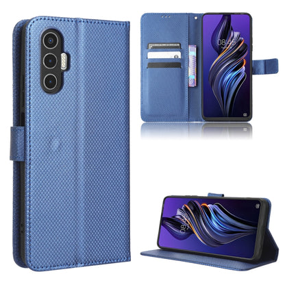 Diamond Texture Leather Phone Case, For Tecno Pova 3, For ASUS ROG Phone 6 / 6 Pro, For ASUS Zenfone 9, For Huawei nova Y90