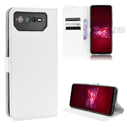 Diamond Texture Leather Phone Case, For Tecno Pova 3, For ASUS ROG Phone 6 / 6 Pro, For ASUS Zenfone 9, For Huawei nova Y90