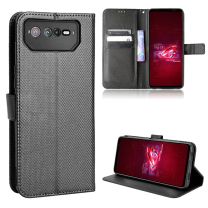 Diamond Texture Leather Phone Case, For Tecno Pova 3, For ASUS ROG Phone 6 / 6 Pro, For ASUS Zenfone 9, For Huawei nova Y90