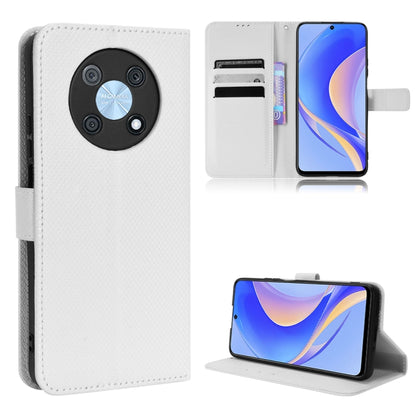 Diamond Texture Leather Phone Case, For Tecno Pova 3, For ASUS ROG Phone 6 / 6 Pro, For ASUS Zenfone 9, For Huawei nova Y90